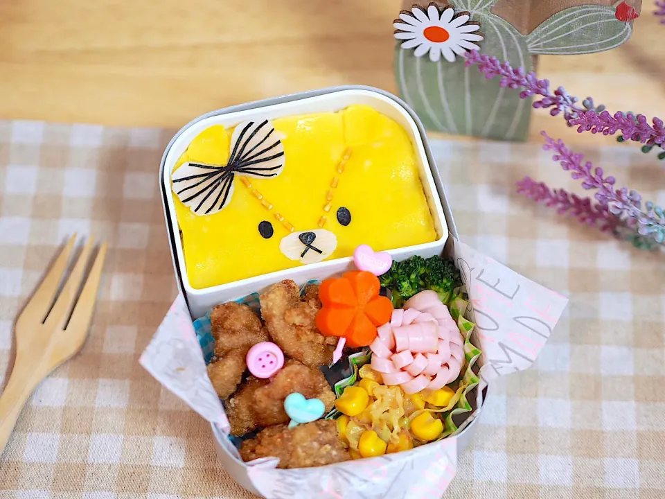 Snapdishの料理写真:Tiny Twin Bears / ロロちゃん 🐻
 #ルルロロ #Tinytwinbears  #可愛い弁当  #キャラ弁|K.Choさん