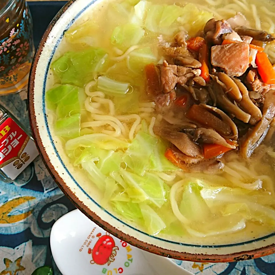 2018/1/24(水)お昼はラーメン🍜🎵|しまだ ちえこさん