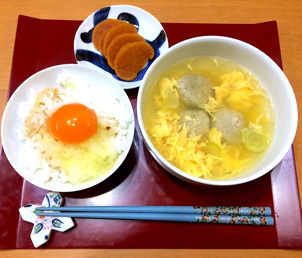 とくたま🐣たまごがけご飯×かき玉つみれ汁✨|毛利千津子さん