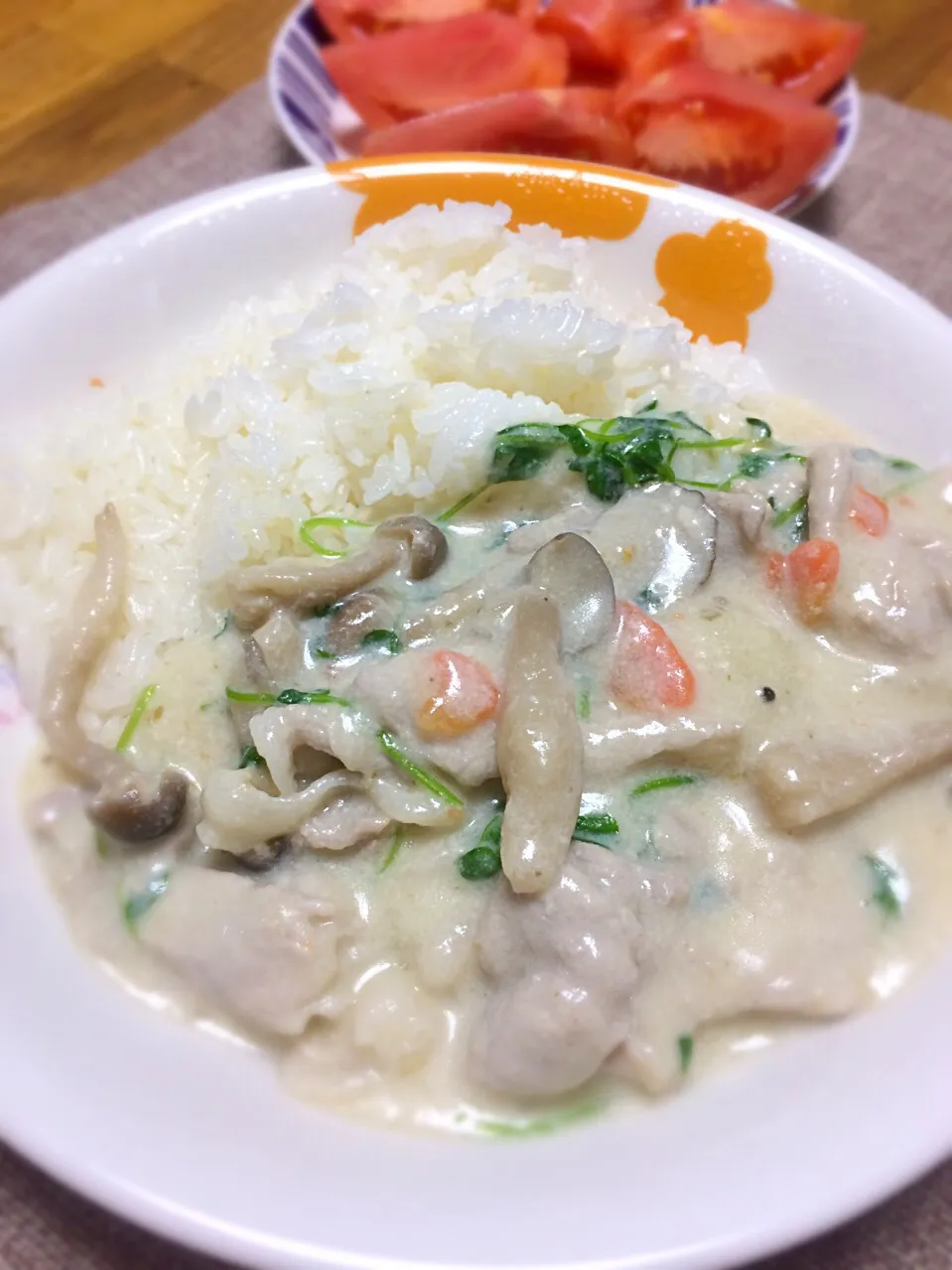 きのこペーストシチュー２日目(o⁰⊖⁰o)
#鍋料理 #思いつき料理 #リメイク料理|morimi32さん