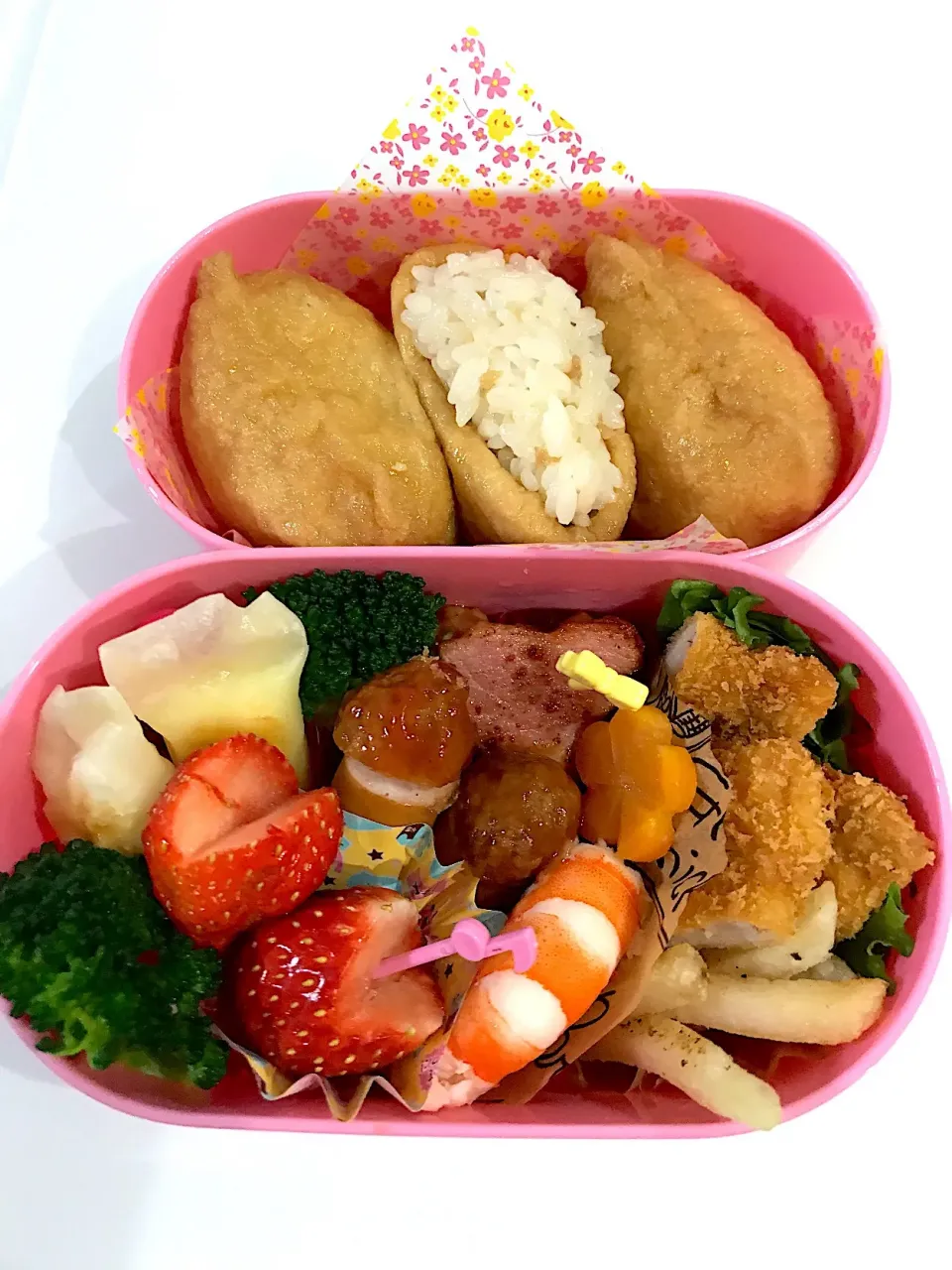 ゆいちゃんのお弁当🍱|あみちゃんさん