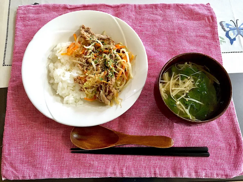 Snapdishの料理写真:プルコギご飯|みよさん