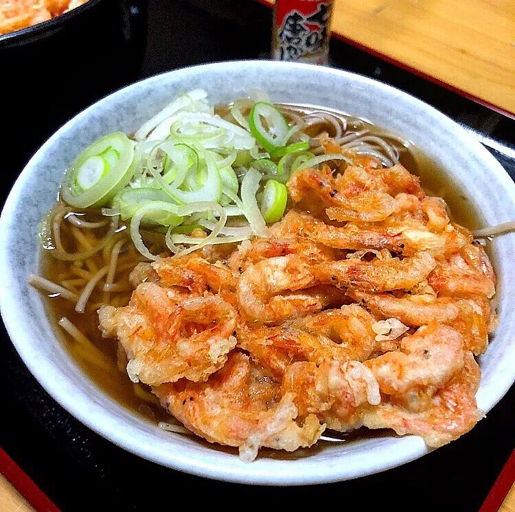 Snapdishの料理写真:桜えび天そば🦐|ガク魁‼︎男飯さん