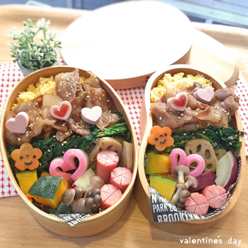 バレンタイン弁当♡|yokkoiroさん