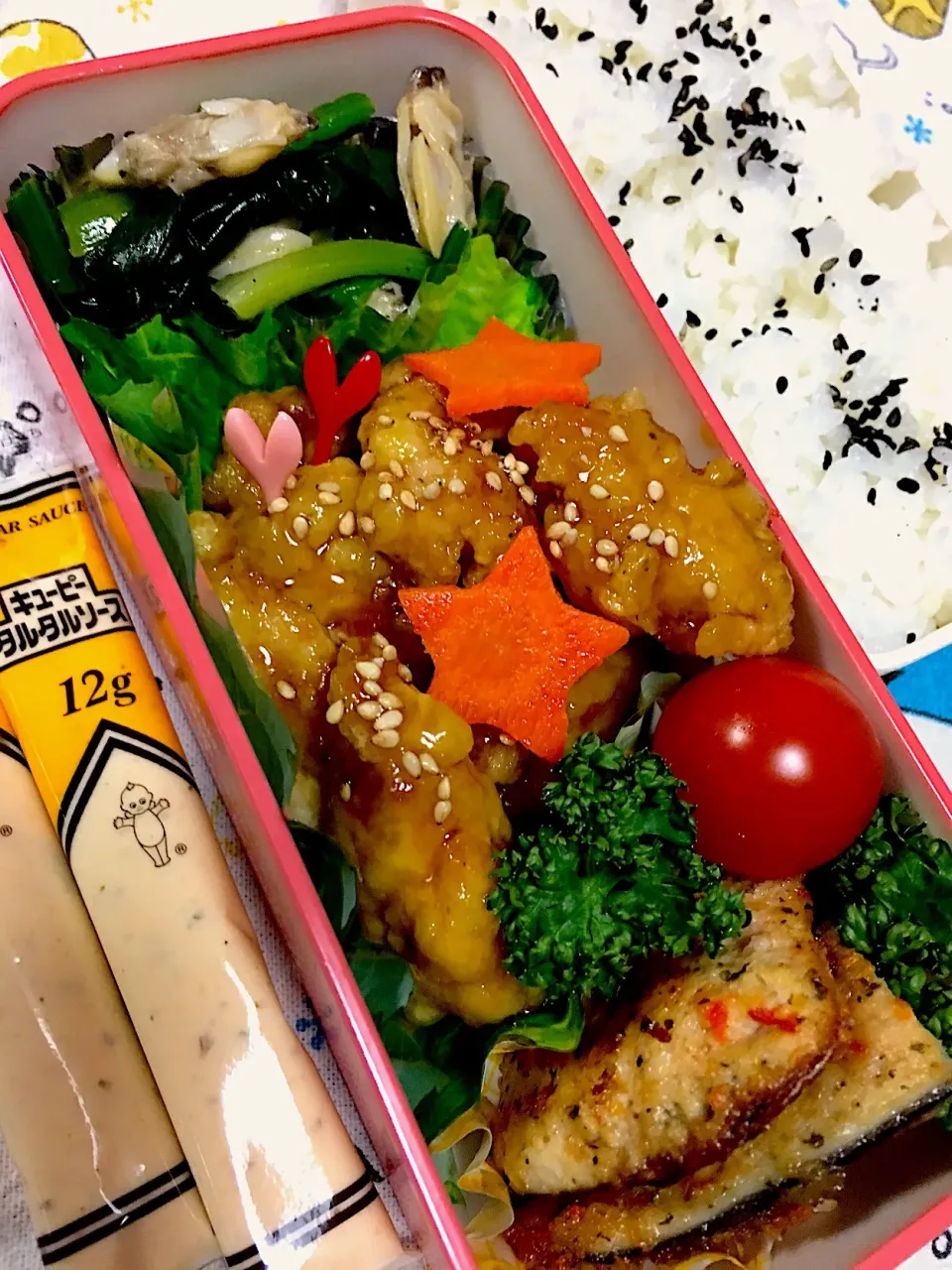 チキン南蛮のお弁当|かりんかさん