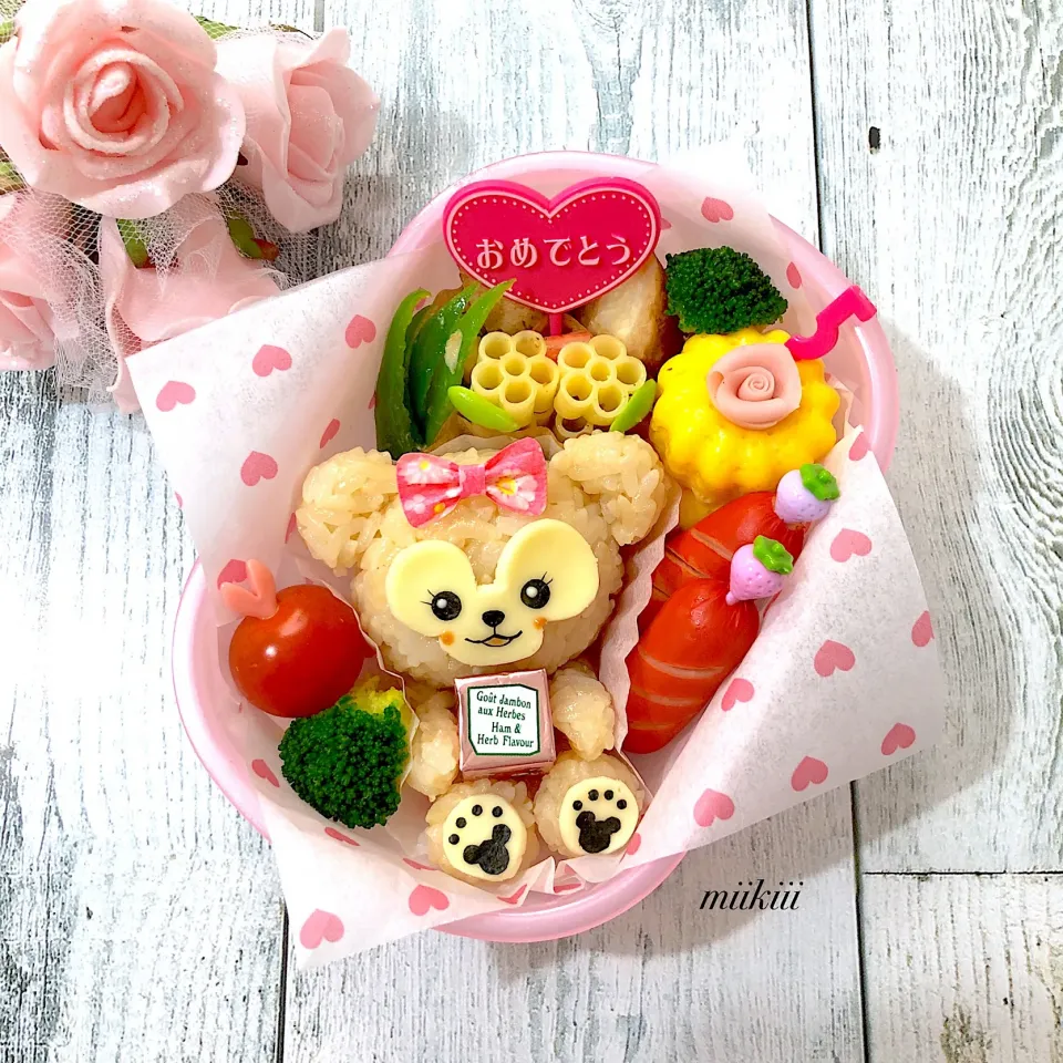 シェリーメイちゃんのお誕生日弁当♡|みきさん