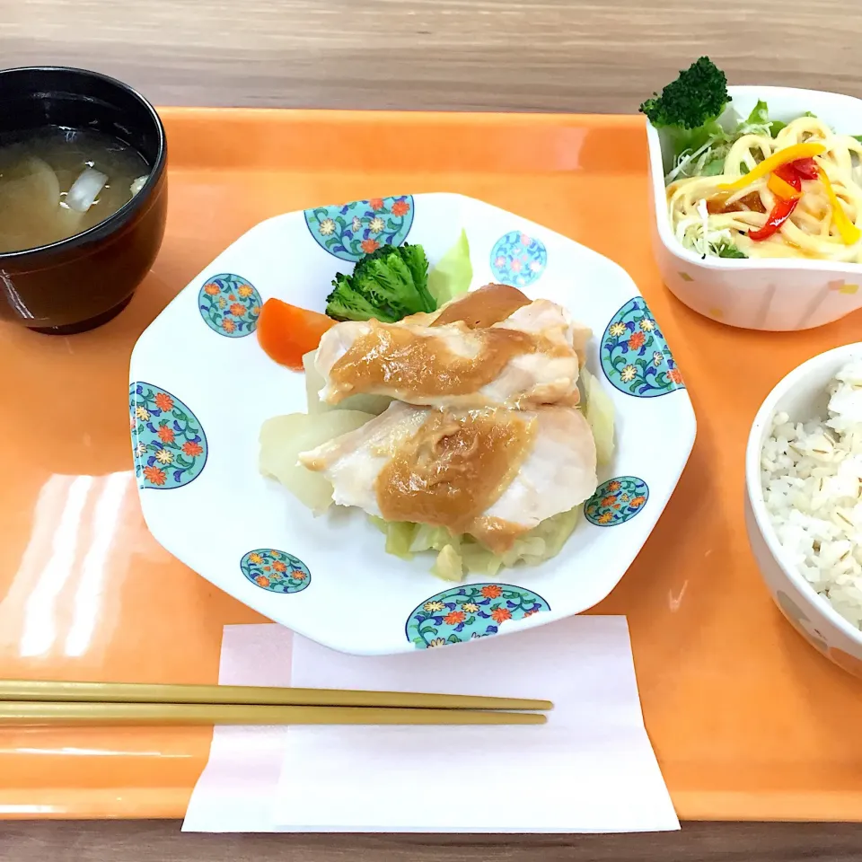 鶏むね肉の味噌マヨソース*\(^o^)/*|すかラインさん