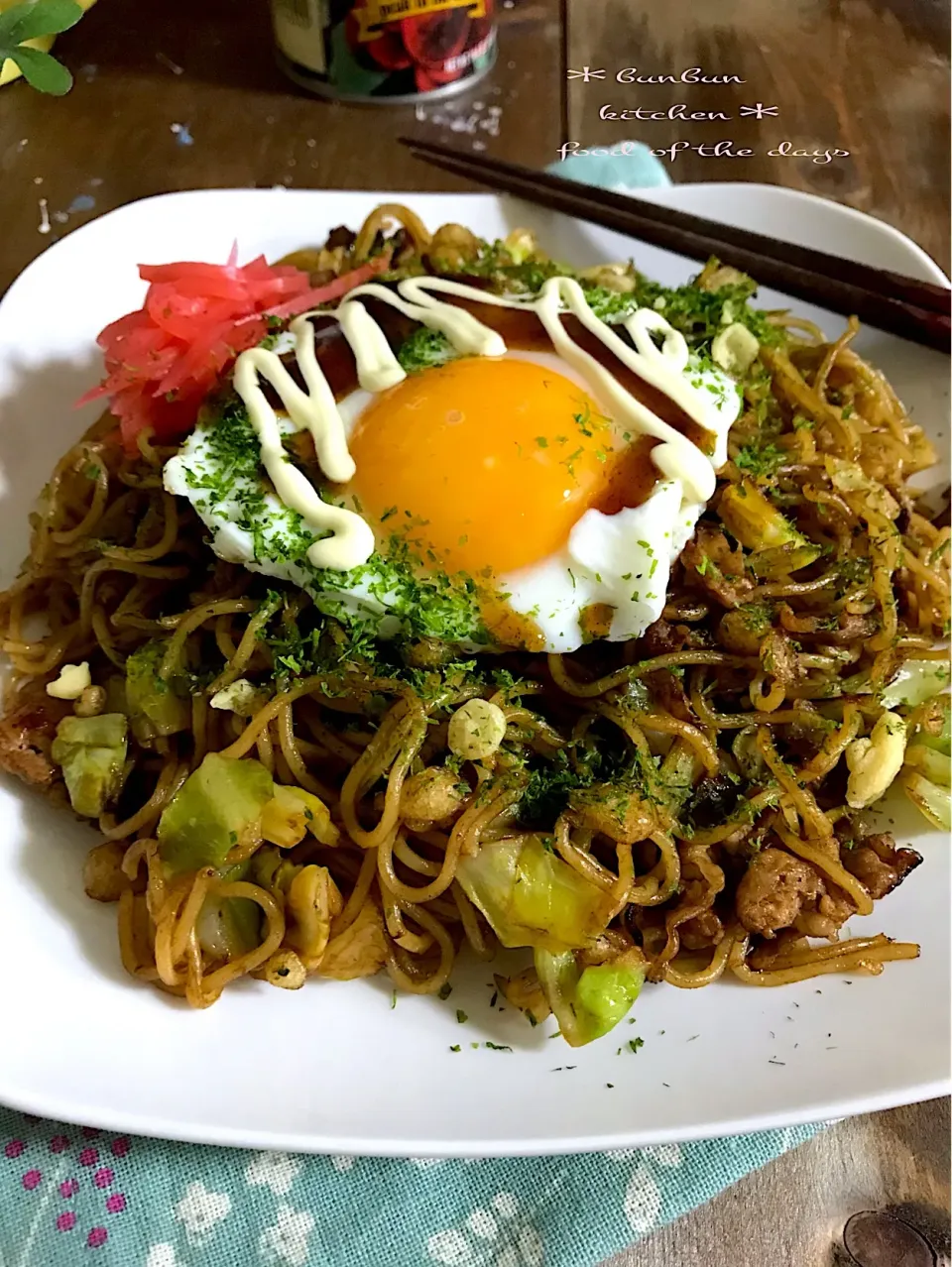 ハナたなの料理 焼きそばには必ずコレ入れるよ♪|ハナたなさん