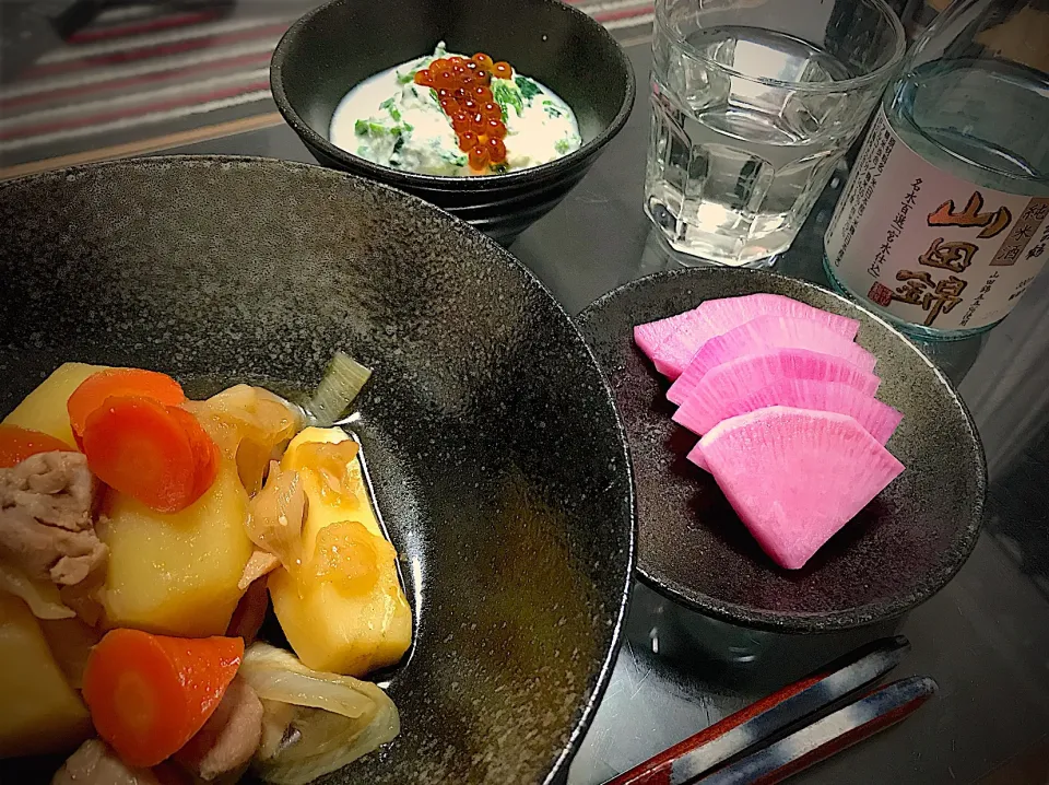 今夜のご飯|きのこせんぱいさん