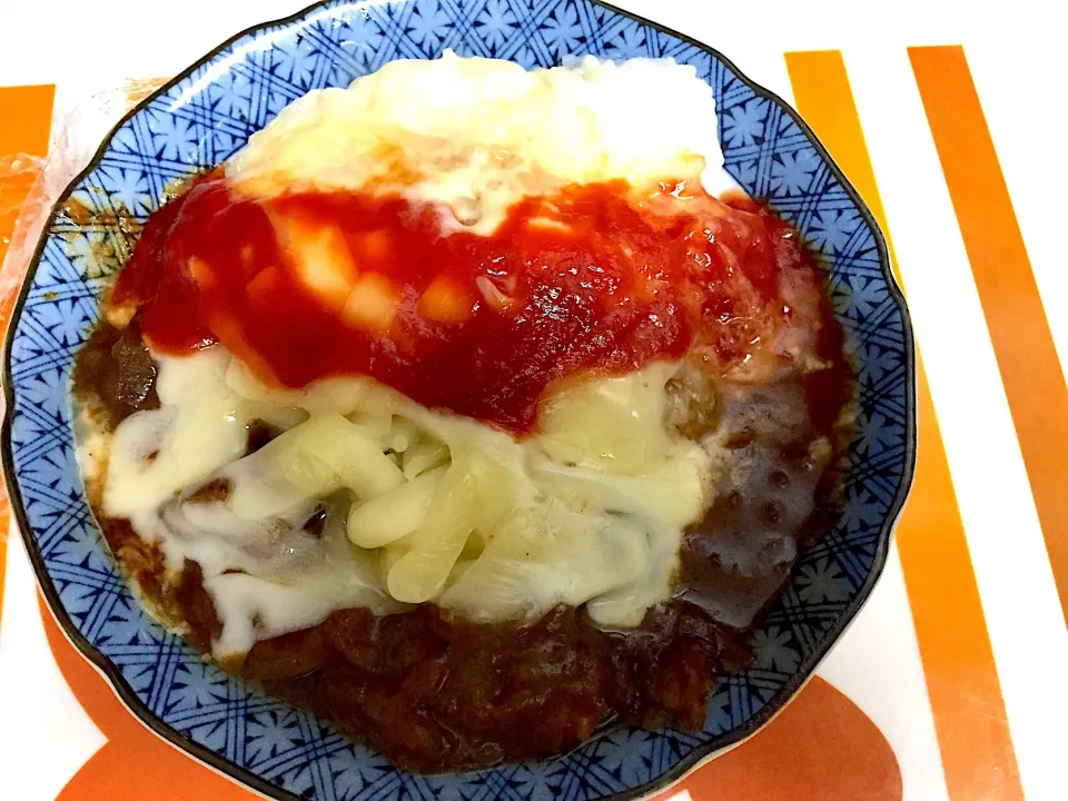 遅めの晩御飯 カレードリア|にゃふてんさん