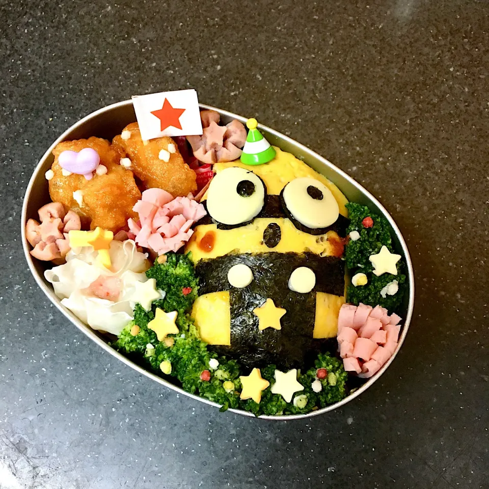 Snapdishの料理写真:ミニオン弁当🍱|NRmamaさん