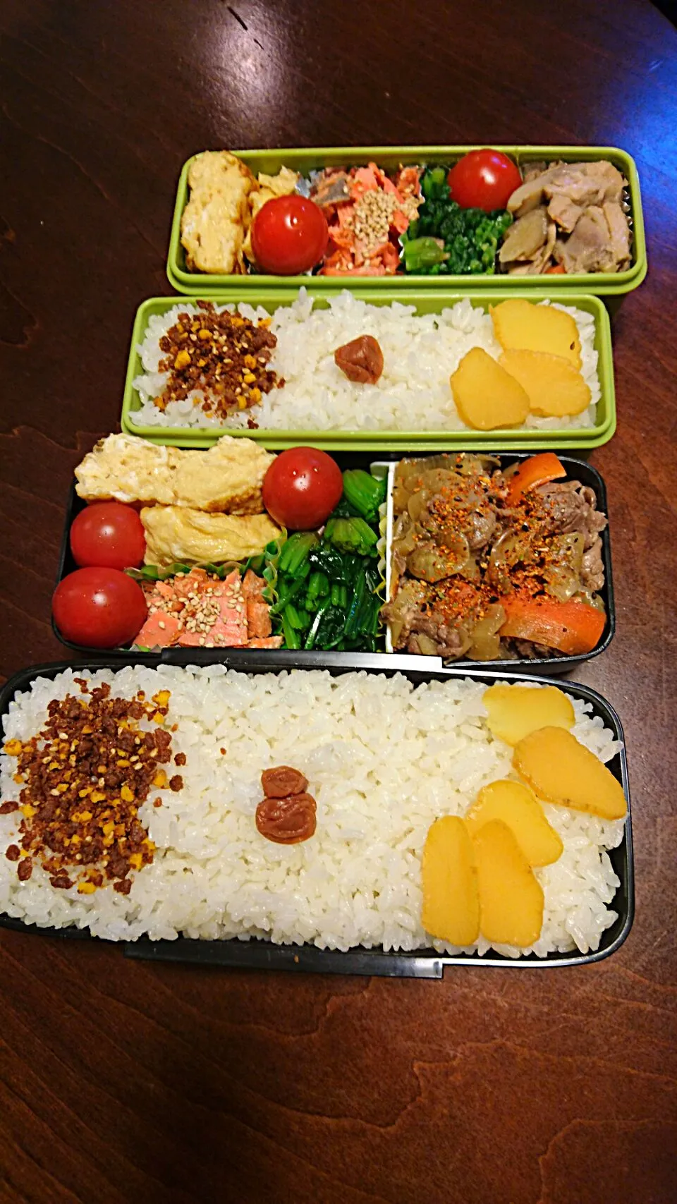 Snapdishの料理写真:ビーフソテー弁当|りょーさん