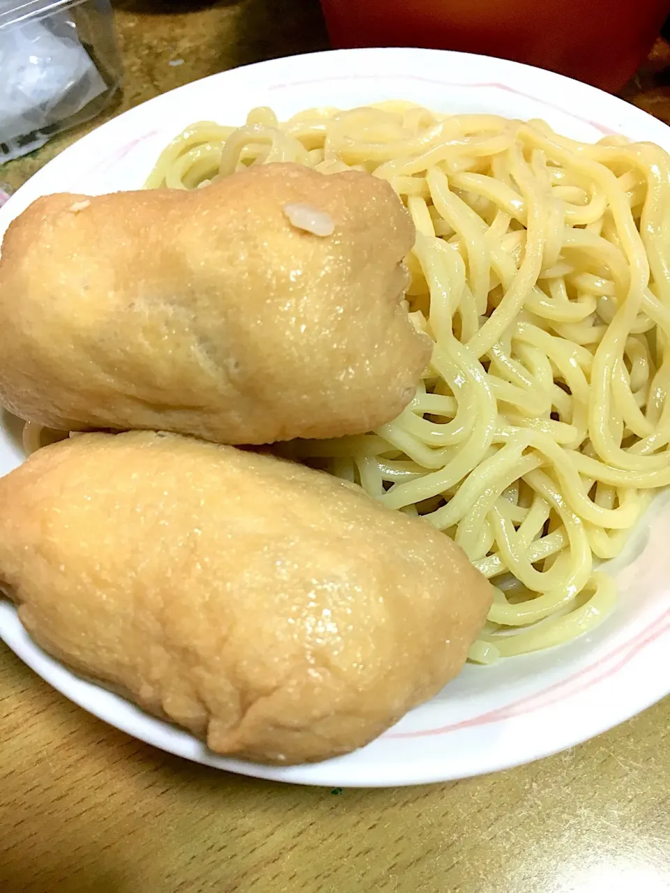 稲荷とつけ麺(^o^)👍🏻|Ayakoさん