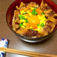 黄身どーんチキン南蛮丼|こぱんださん