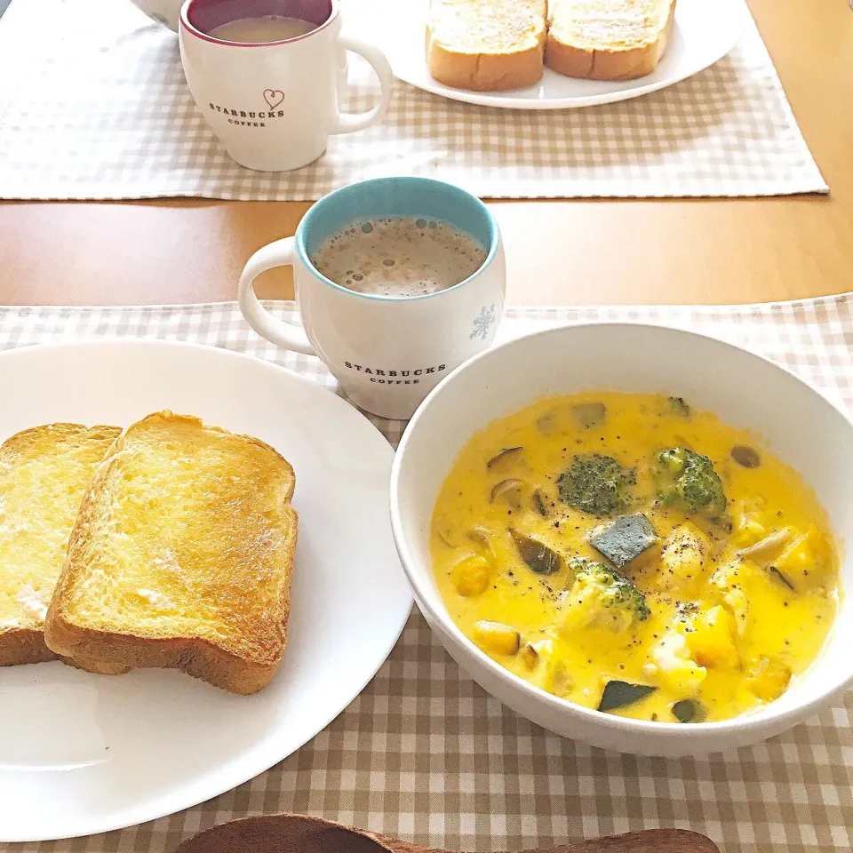 Snapdishの料理写真:2018/1/27今日の朝ごはん|kimiさん