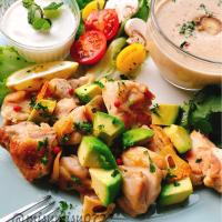 すぐできる鶏肉とアボカドのレモンソテーとガラスープで煮込む甘栗ポタージュ - お砂糖味醂なし生活！ほっこりおうちごはん