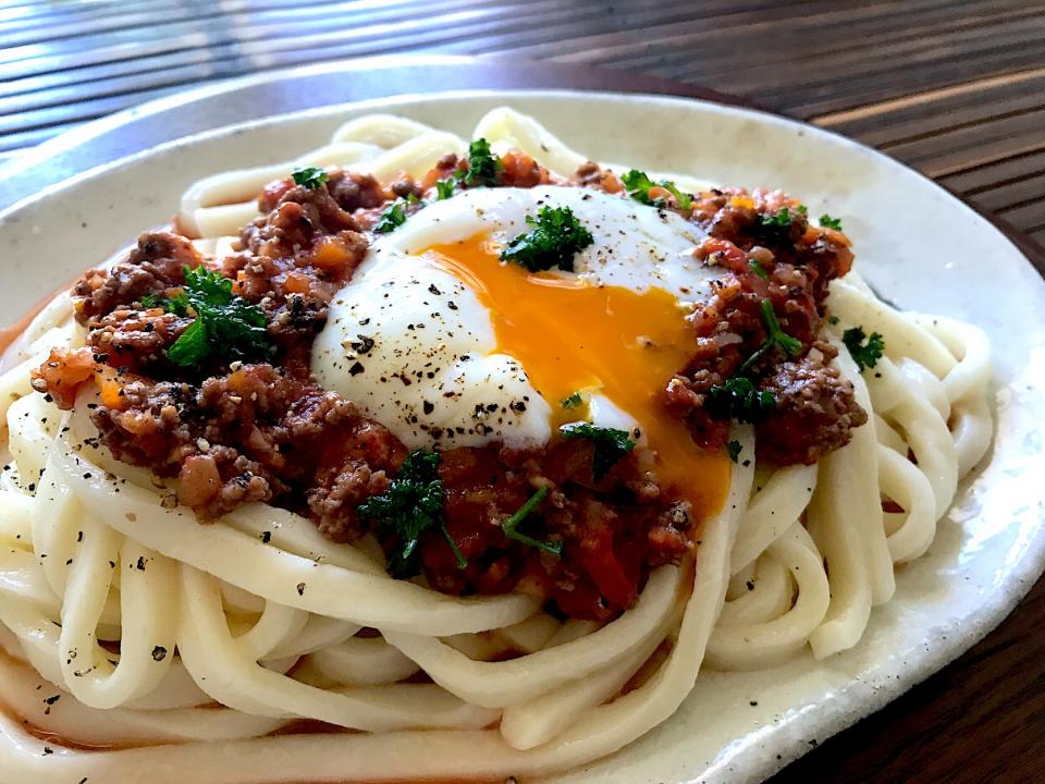ボロネーゼうどん