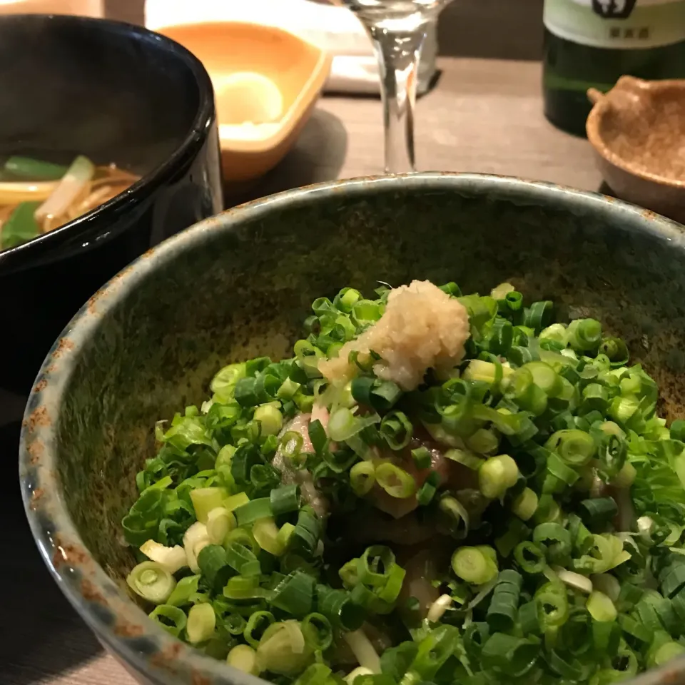 鰯丼とかけ蕎麦|koji toyodaさん