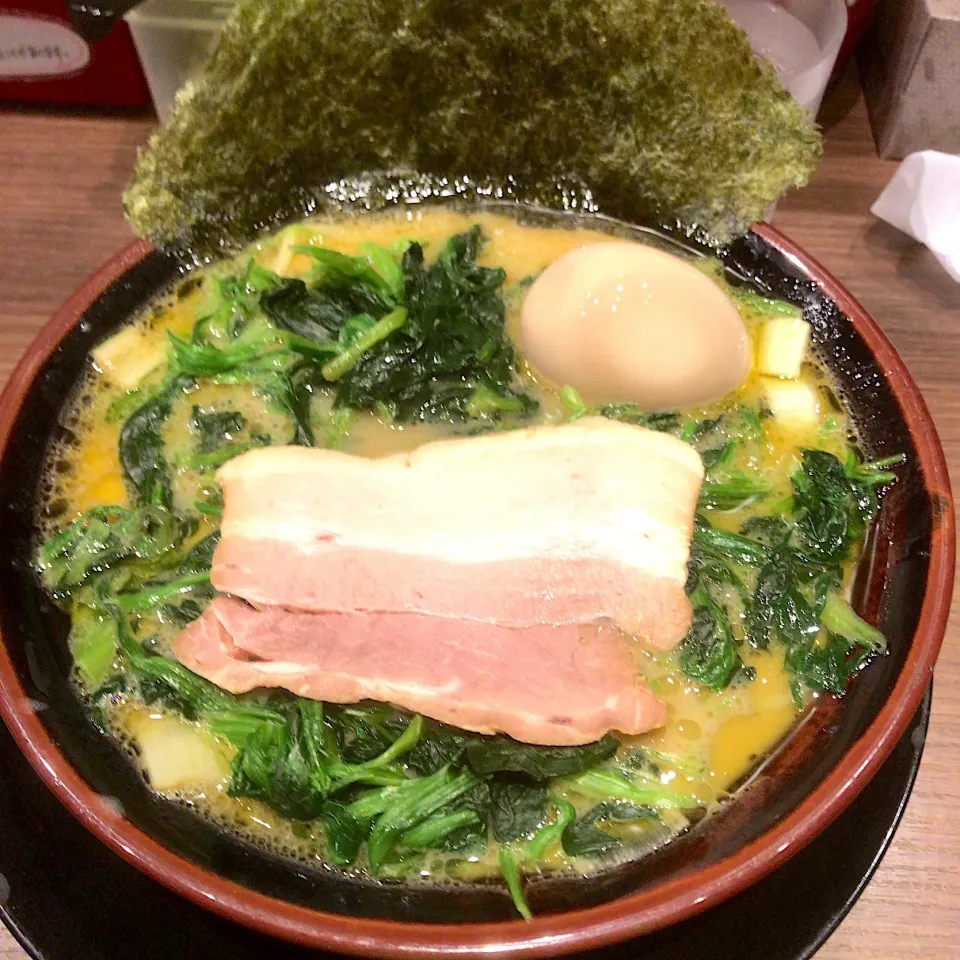 ほうれん草ラーメン(◍•ڡ•◍)❤|いつみさん