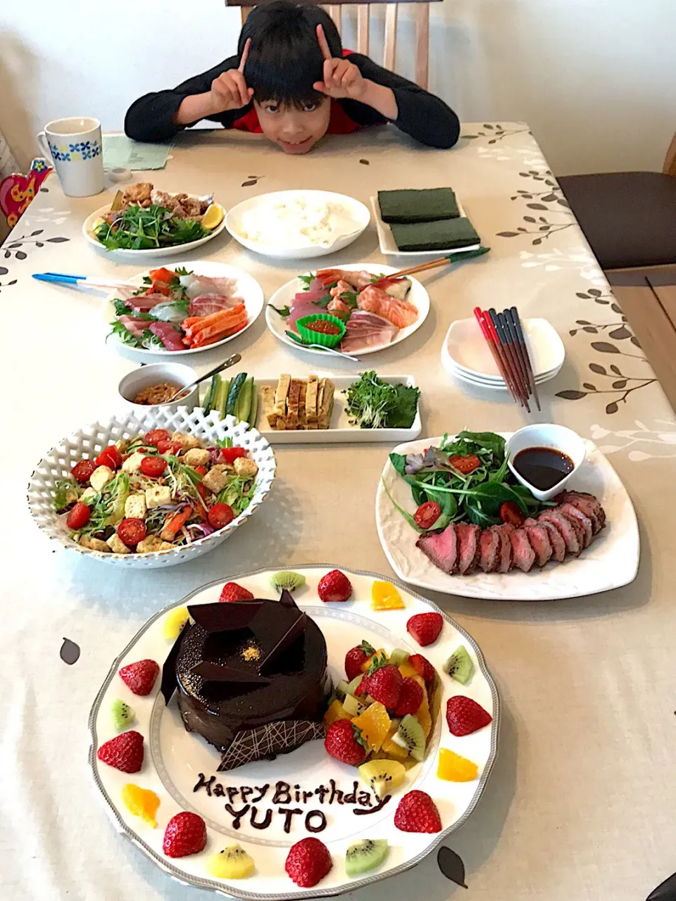 Snapdishの料理写真:お誕生日おめでとう|juneさん