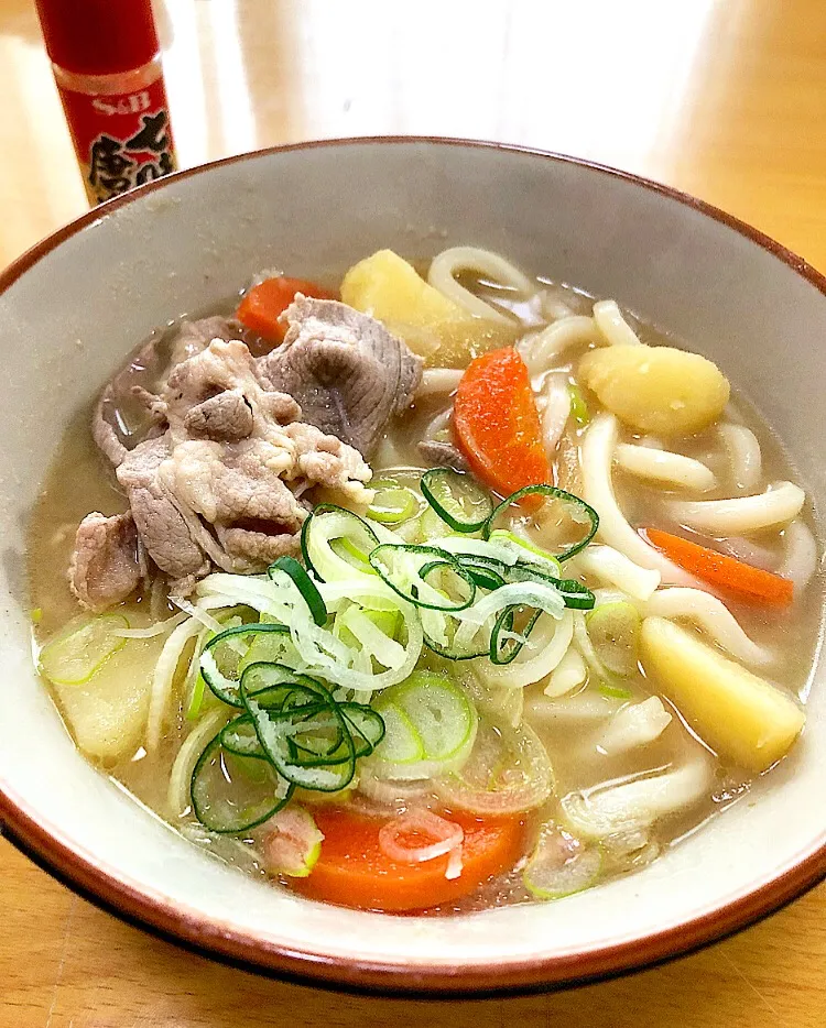 豚汁うどん|ガク魁‼︎男飯さん