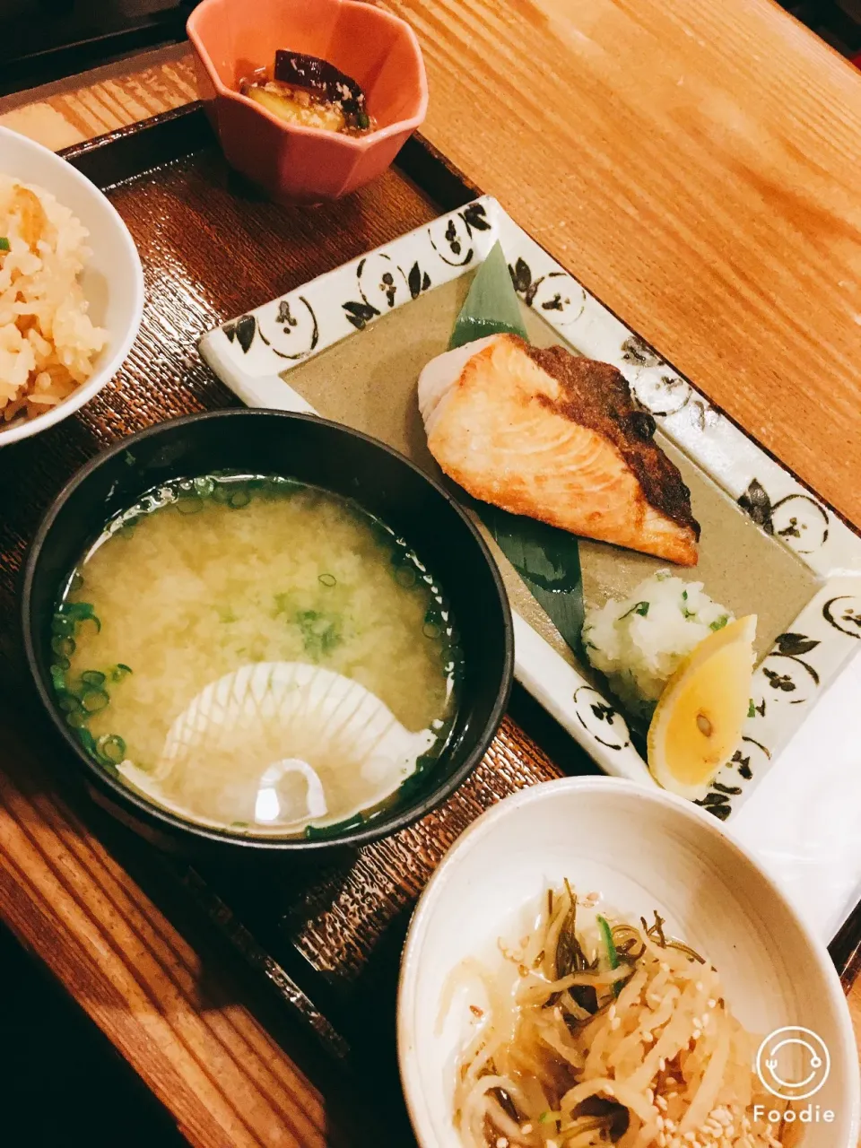 鰤の塩焼き定食|キリくんさん