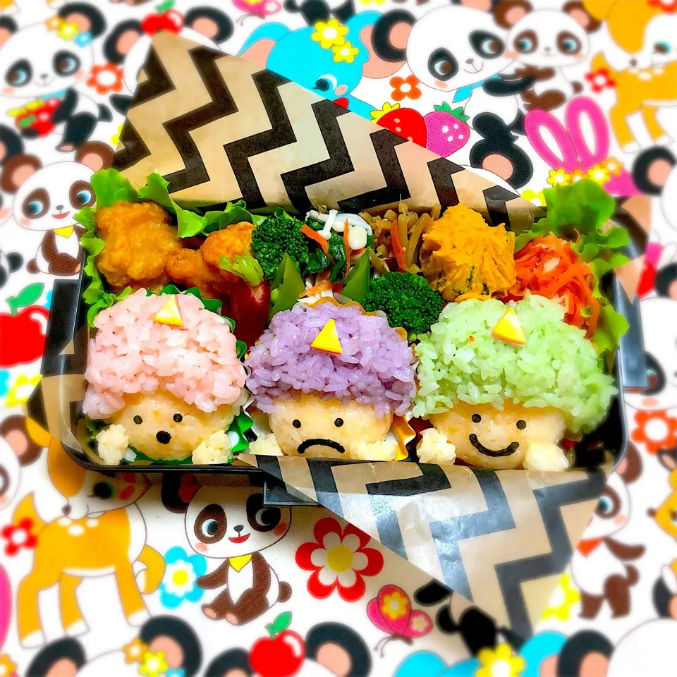 Snapdishの料理写真:ゴロピカドン弁当|にゃるさん