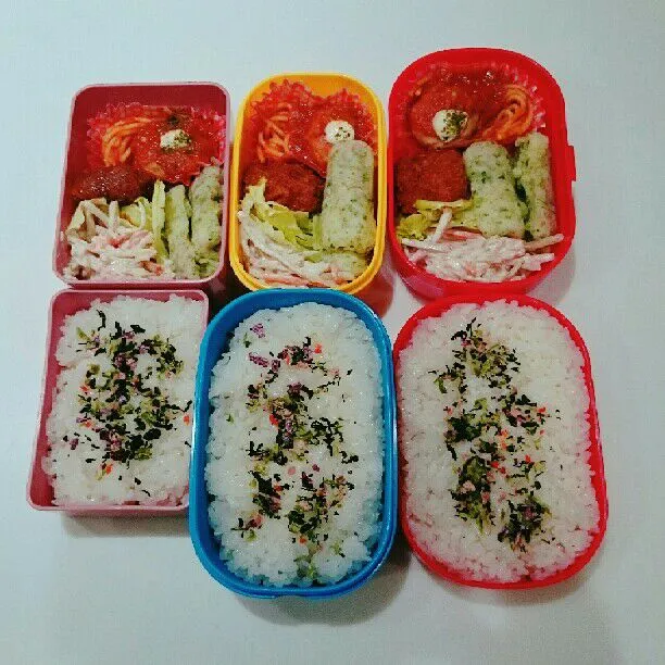 1/29(月)の3人弁当🍱|ふみぃさん