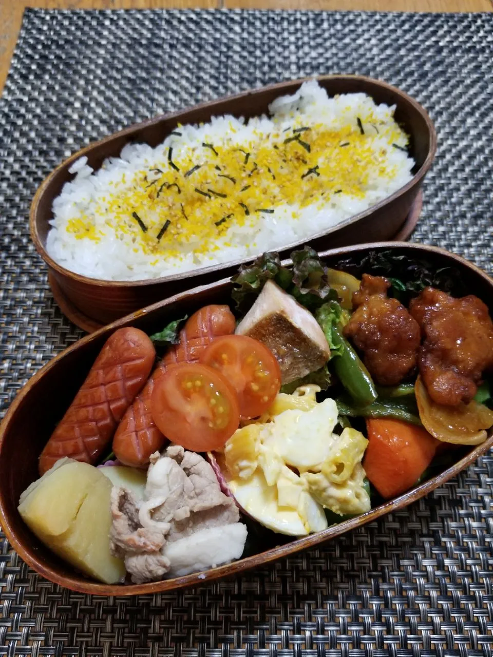 Snapdishの料理写真:今日の息子弁当🍱酢豚🐷🐷🐷🐷|クッキングオヤジさん