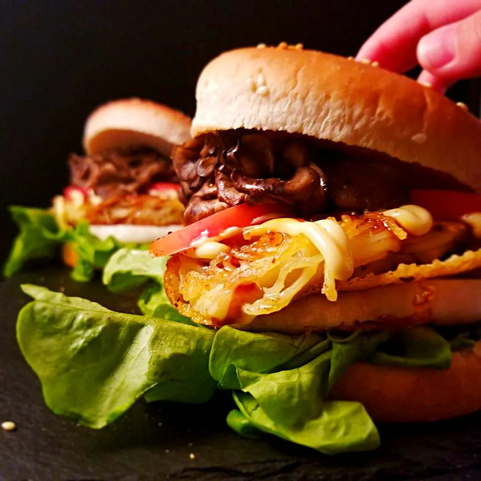 焼きそば～が～🍔🍔🍔|そらさん