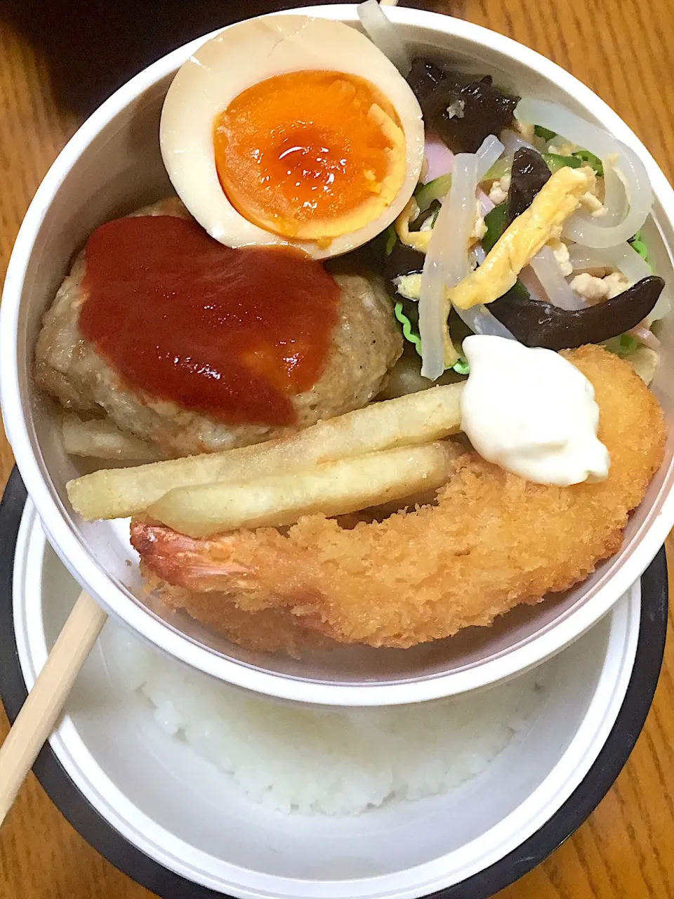 Snapdishの料理写真:1月29日(月) 弁当🍤|かよっぺさん