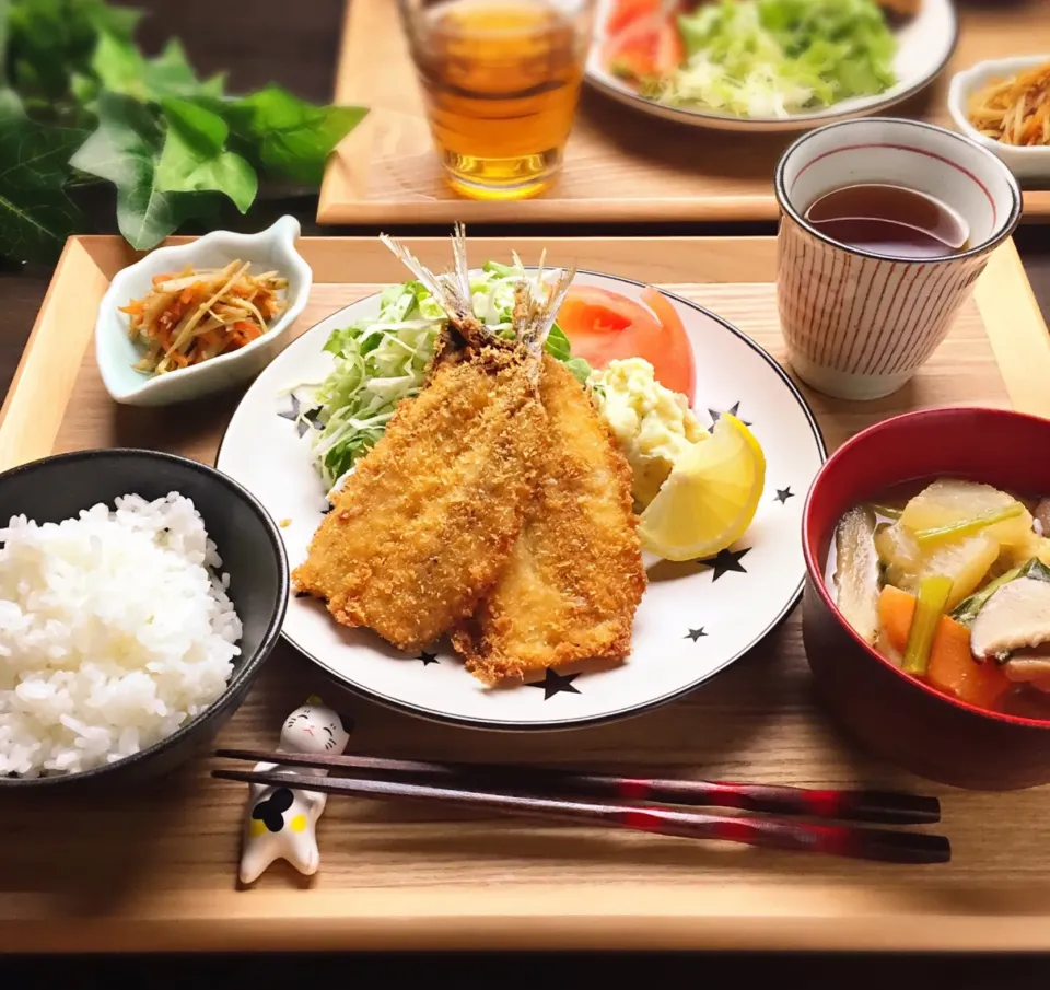 イワシフライ定食|ともみ。さん