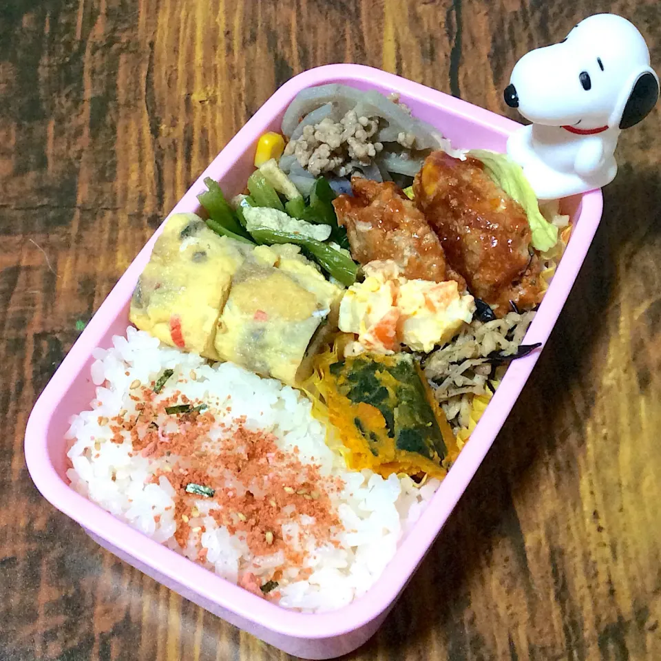 野菜バーグ弁当🍙|夢ーテルさん