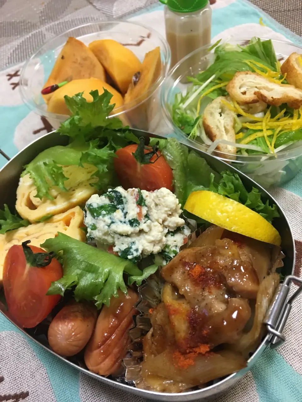 Snapdishの料理写真:久しぶりのお弁当〜🎵|MOMO-chan☻さん