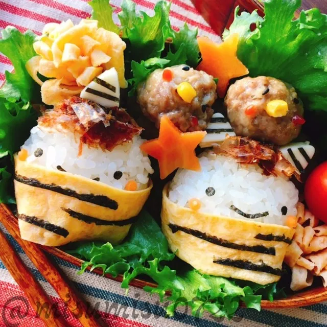 Misuzuさんのもうすぐ節分！鬼さんおにぎりとひよこ焼売弁当 #レシピブログ #RecipeBlog|レシピブログさん