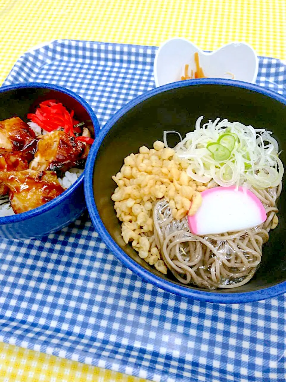 ミニ照り焼き丼とおソバセット|nyama1さん