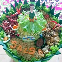 My Barbie ...
in Indonesia call nasi tumpeng
 #tumpengwkd
 @wkdflatcoffe|noviさん