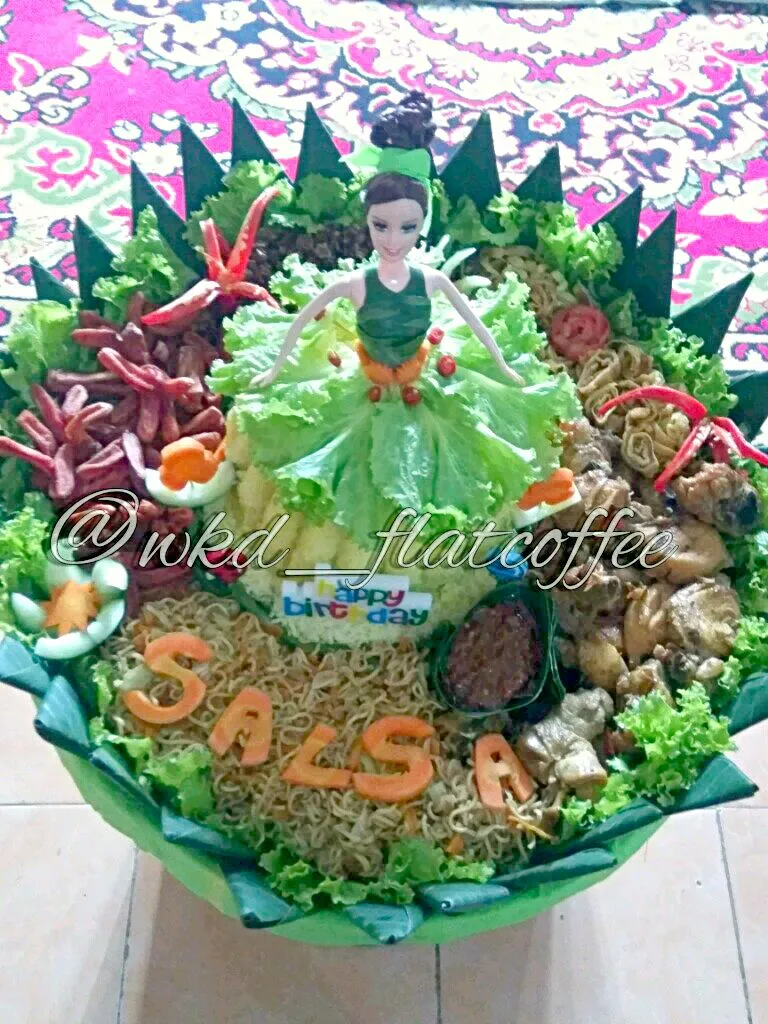 My Barbie ...
in Indonesia call nasi tumpeng
 #tumpengwkd
 @wkdflatcoffe|noviさん