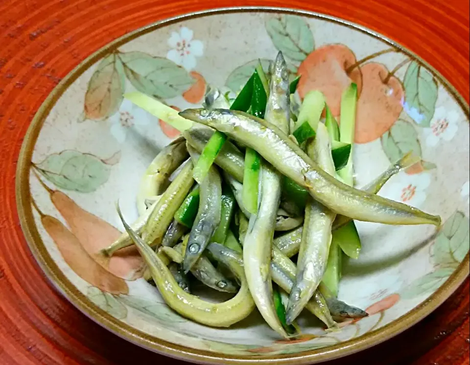 いかなごのカラシ醤油和え|あらいぐまのしっぽさん