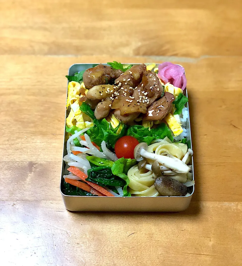 チキンの照り焼き丼弁当(*^^*)|sachi ＊さん