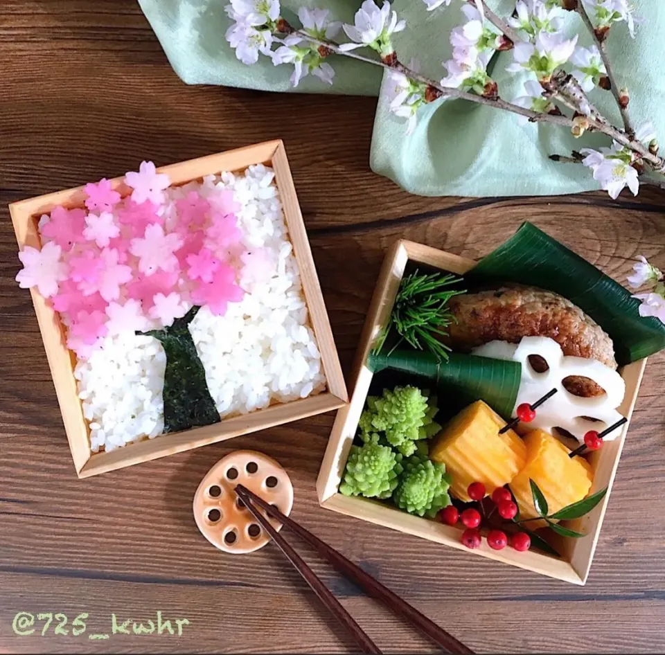 サクラサク弁当#受験生応援弁当|725_kwhrさん