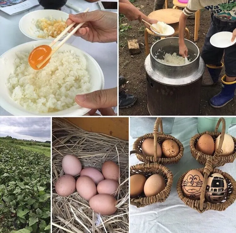 ユネスコ・未来遺産に登録されている埼玉県浦和市の見沼田んぼで食べる究極のTKG！|t_piさん