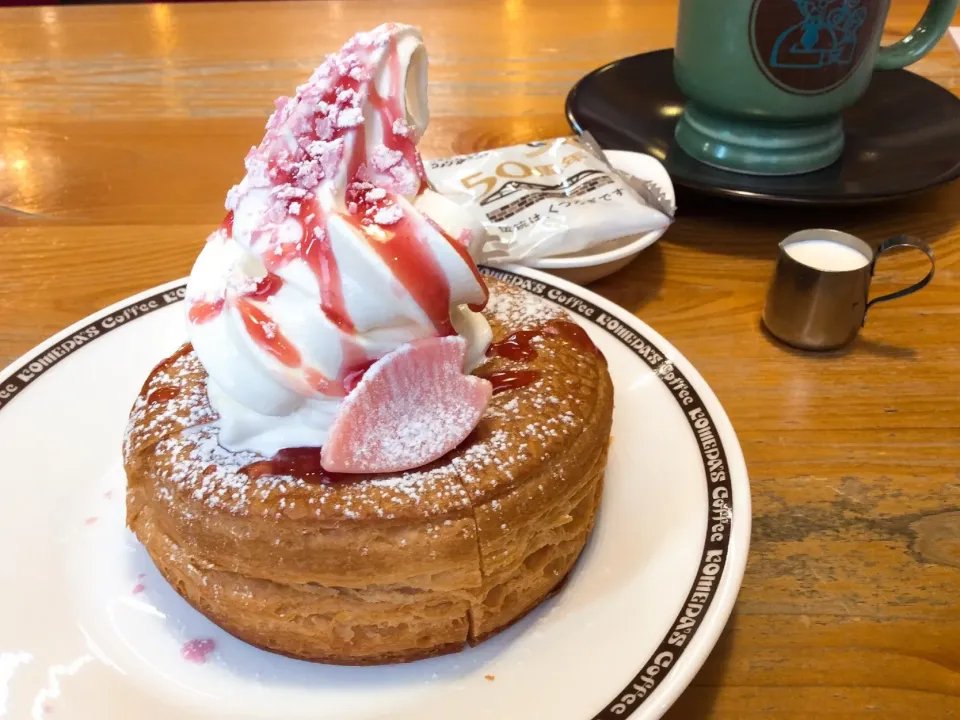 春の新作メニュー
シロノワールキュート❣️😋
期間限定|アライさんさん