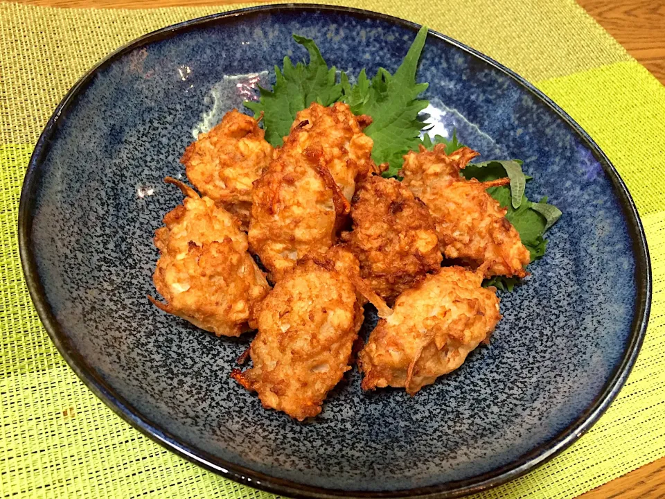 じゅんけさんの料理 鶏ひき肉とゴボウのさつま揚げ風|nakko7777さん