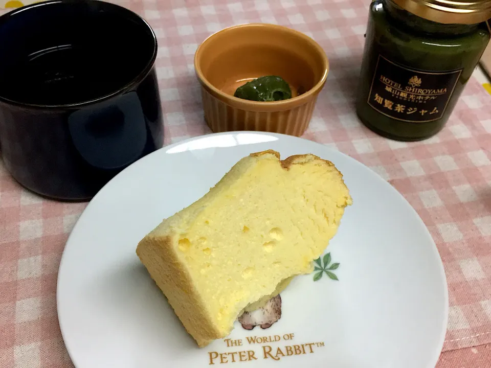 Snapdishの料理写真:シフォンケーキ
抹茶ジャム|あゆみさん