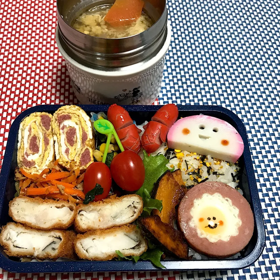 Snapdishの料理写真:2018年2月1日 オレ弁当♪|クッキングおやぢさん