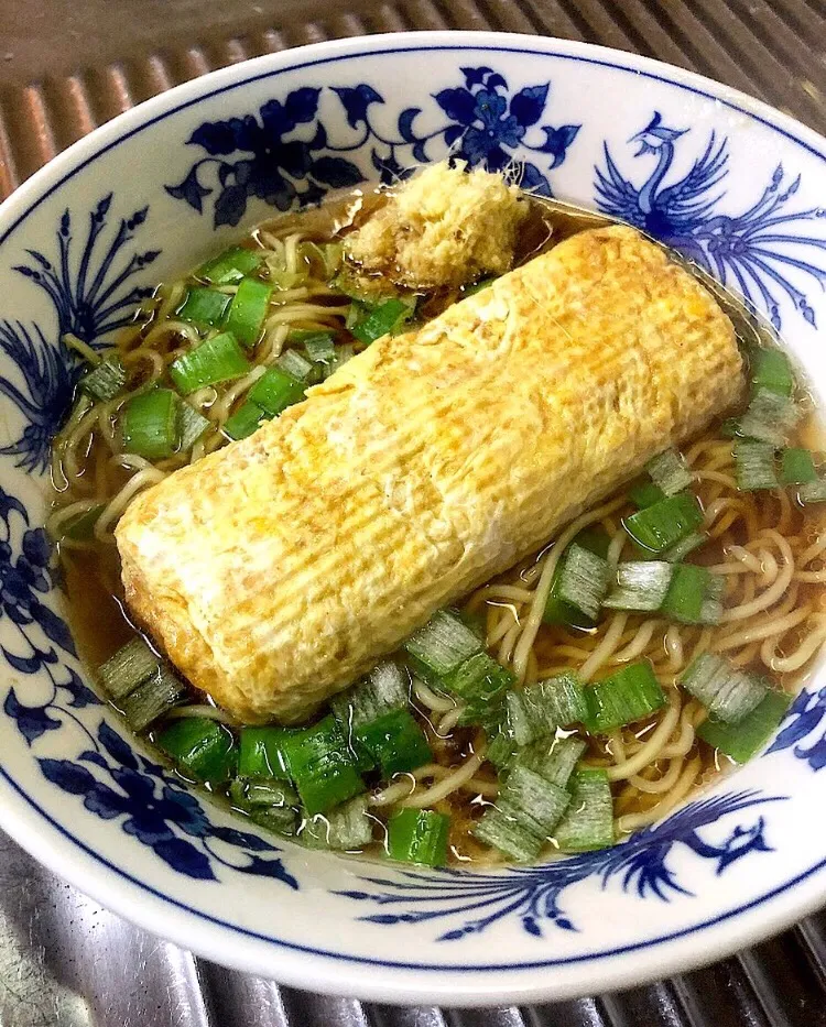 雑めし 京風だし巻き卵ラーメン🍜生姜プラス|ガク魁‼︎男飯さん