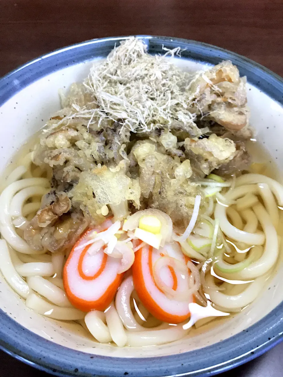 うどん  舞茸天ぷら とろろ昆布乗せ！|sakiさん