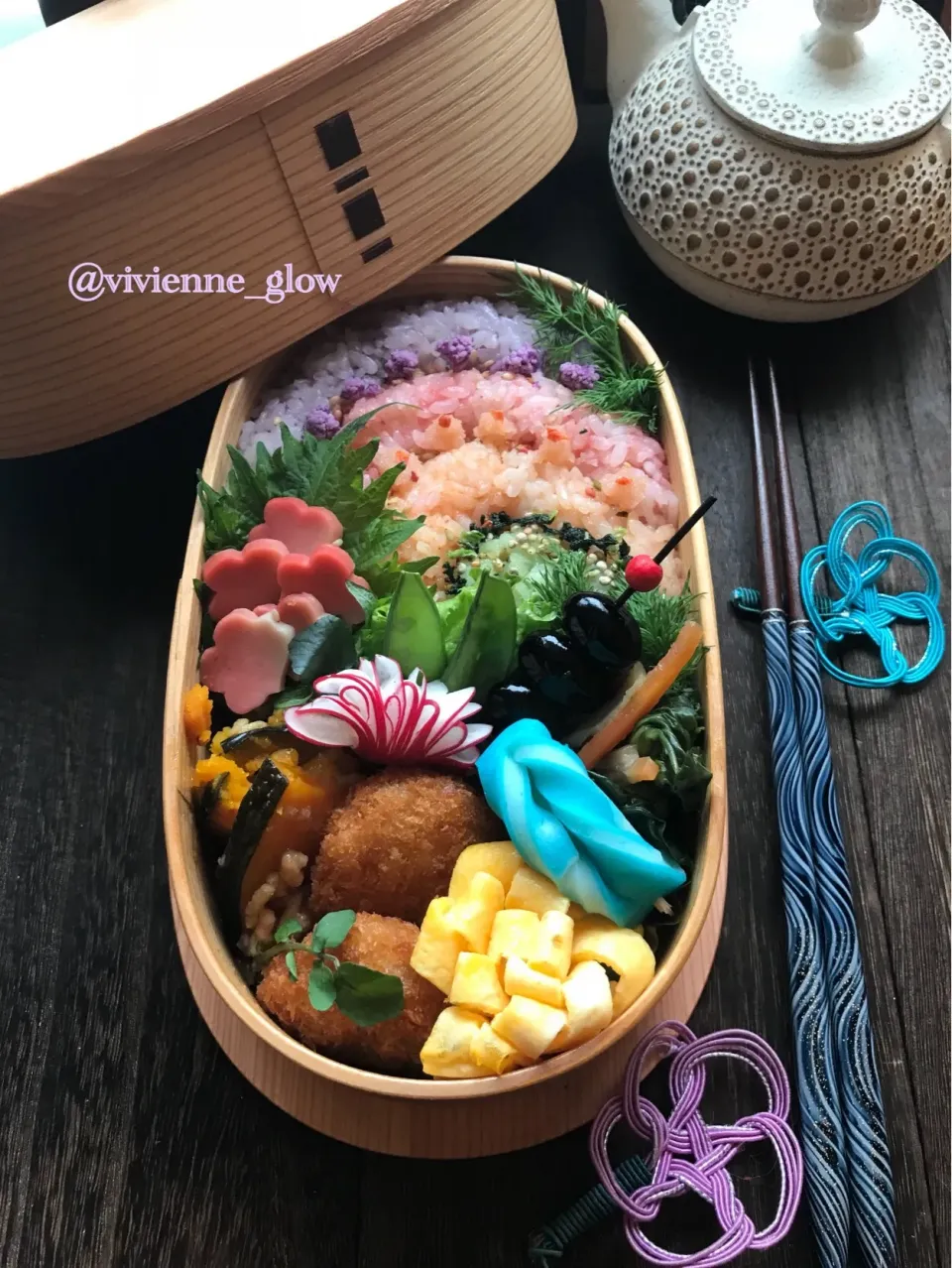 レインボー弁当|vivienne_glowさん