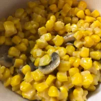 Snapdishの料理写真:Corn with mushrooms|Louella Ignacio Escobarさん